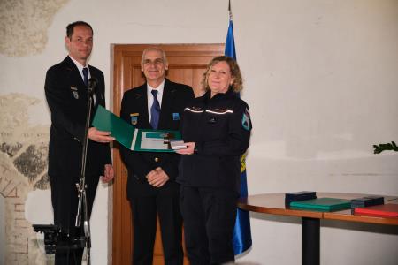 Majda Golob z Medobčinske uprave Istre. Foto: Izpostava URSZR Koper.
